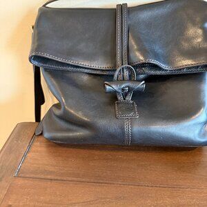 Dooney & Bourke Black Leather Crossbody Bag